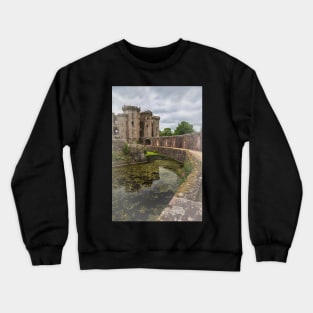 Pathway By The Castle Moat Crewneck Sweatshirt